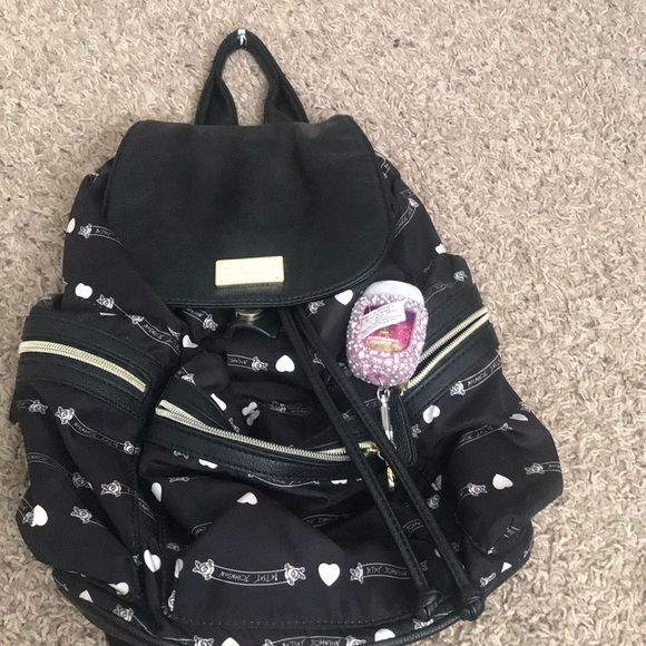 Betsey Johnson Black backpack - Picture 1 of 3
